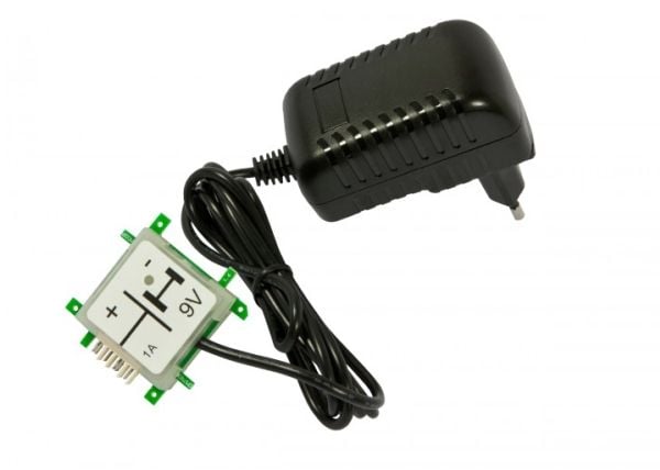 ALLNET ALL-BRICK-0221, Sisätila, 9 V, 1 A, Musta