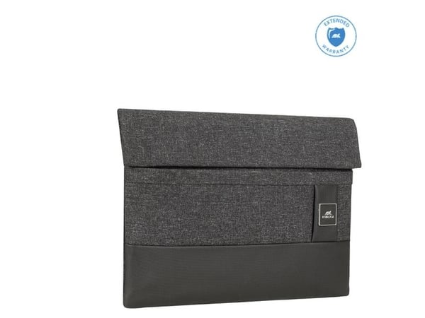 Rivacase 8803 BLACK MELANGE, Sleeve til laptop, 33,8 cm (13.3"), 310 g