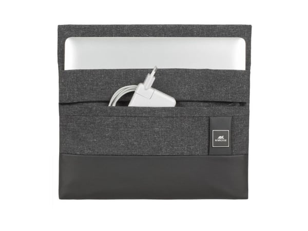 Rivacase 8803 BLACK MELANGE, Sleeve til laptop, 33,8 cm (13.3"), 310 g
