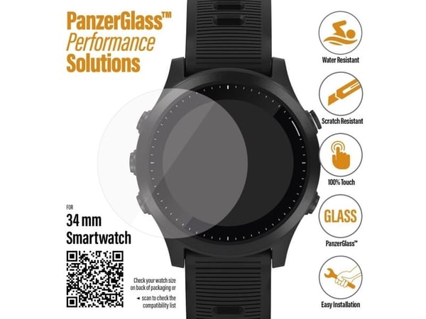 PanzerGlass Original - Skjermbeskyttelse for smart armbåndsur - glass - krystallklar