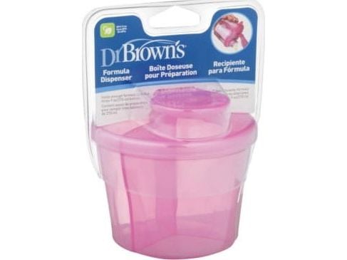 Dr Browns AC038 - beholder for melkepulver rosa Dr Browns AC038 - beholder for melkepulver rosa