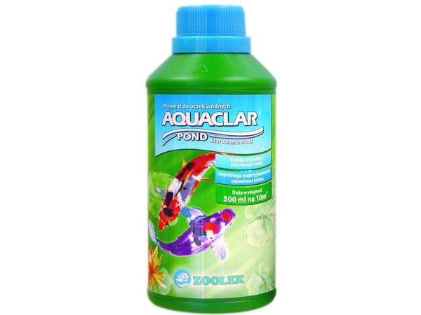 ZOOLEK Pond AQUACLAR-flaska 500 ml
