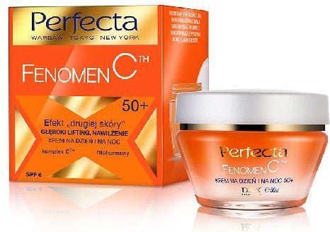 Perfecta Fenomen C Second Skin Effect Deep Lifting Moisturizing Cream 50+ Day And Night 50ml