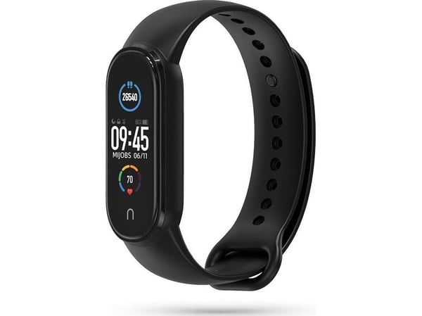 Tech-Protect IconBand-armband för Xiaomi Mi Smart Band 5 / 6 / 7 / NFC - Svart