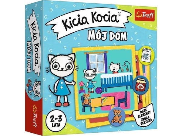 Trefl Brettspill for barn Kicia Kocia Mitt hjem