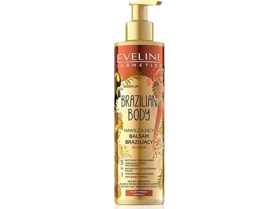 EVELINE_Brazilian Body fuktighetsgivende bronzing body lotion 5in1 for alle hudtoner 200ml