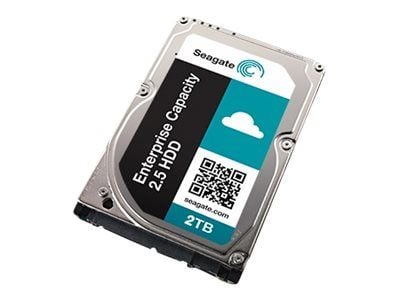 Seagate Exos 7E2000 ST2000NX0273 - Hårddisk - 2 TB - inbyggd - 2.5" SFF - SAS 12Gb/s - nearline - 7200 rpm - buffert: 128 MB