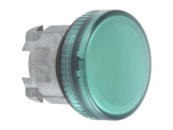 Schneider Electric ZB4, Nappi, Vihreä, BA 9s, IP66, IK06, Luokka I