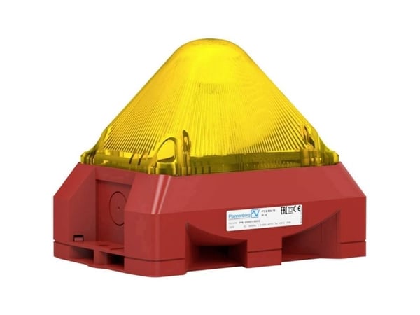 Pfannenberg Optis-akustinen signaalilähetin PY X-MA-05 10-57VDC YE RAL3000 Keltainen 24 V/DC 100 dB
