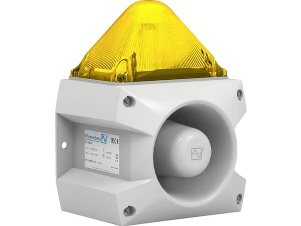Pfannenberg Optis-akustinen signaaligeneraattori PA X 5-05 24 DC YE 7035 Keltainen 24 V/DC 105 dB