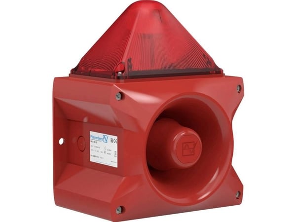 Pfannenberg Optisk-akustik signalgiver PA X 10-10 24 DC RD Rød 24 V/DC 110 dB