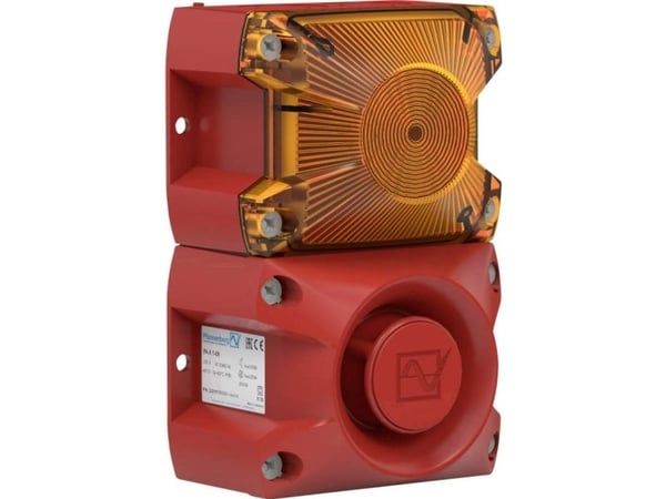 Pfannenberg optisk-akustisk signalgivare PA X 1-05 24 DC AM orange 24 V/DC 100 dB