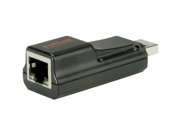 ROLINE USB 3.0 to Gigabit Ethernet Converter, Koblet med ledninger (ikke trådløs), USB, Ethernet, 1000 Mbit/s