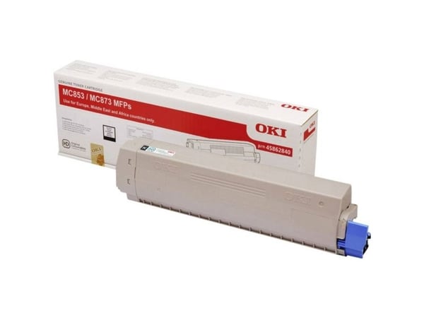 OKI - Svart - original - tonerpatron - for OKI MC853, MC873, MC883