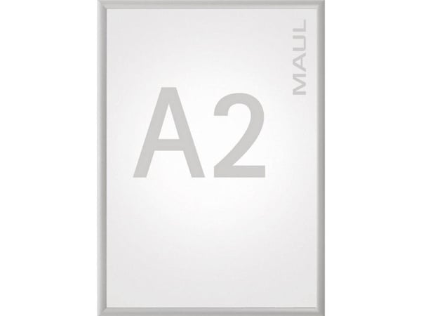 MAUL 6604208, Enkel bilderamme, Aluminium, Sølv, 400 x 575 cm, Rektangulær, 625 mm