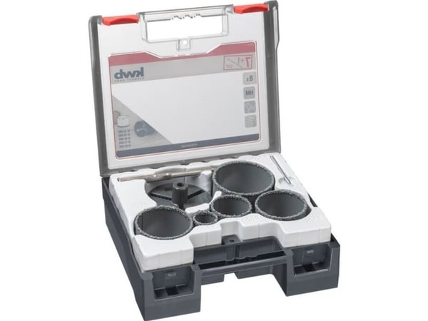 kWb 499505 stikksagsett 8 deler 33 mm, 53 mm, 68 mm, 73 mm, 83 mm 1 stk