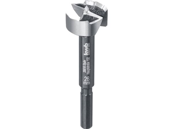 kwb 706326, Porakone, Keskitysporanterä, 2,6 cm, Kovapuu, MDF, Pehmopuu, Blisteri, 1 kpl