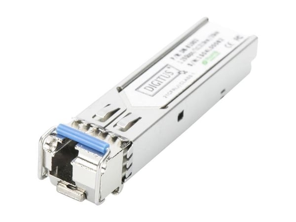 DIGITUS Professional DN-81003-01 - SFP (mini-GBIC) transceivermodul - 1GbE - 1000Base-LX, 1000Base-BiDi - LC-enkeltmodus - opp til 20 km - 1310 (TX...