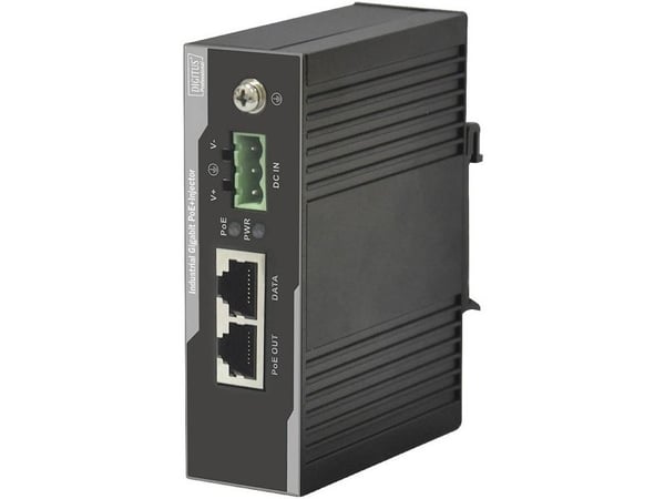 DIGITUS Professional DN-651112 - Strøminjektor - 60 Watt - output-stikforbindelser: 1