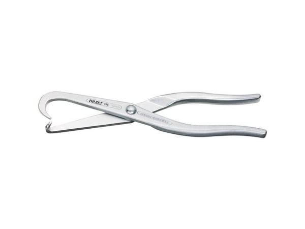 HAZET 796, Metall, Sølv, 215 mm, 230 g