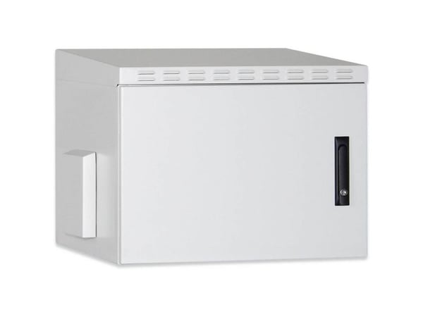 Digitus DN-19 07U-6/6-I-OD - Skap - veggmonterbar - grå, RAL 7035, pulverbelegg - 16U - 19"
