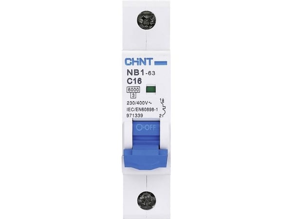 Chint 179607 NB1L Ledningssikkerhedsafbryder 1-kertainen 32 A