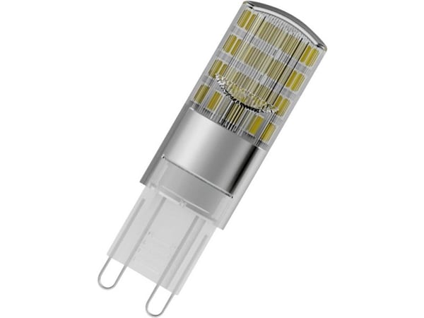OSRAM PIN - LED-lyspære - form: T15 - klar finish - G9 - 2.6 W (ekvivalent 30 W) - klasse E - kjølilg hvitt lys - 4000 K