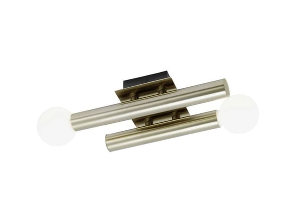 Brilliant Lucky 90054/31 veggbelysning G9 36 W LED (RGB) antikk messing