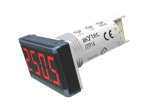 akYtec ITP14 digitalt måleinstrument for innbygging