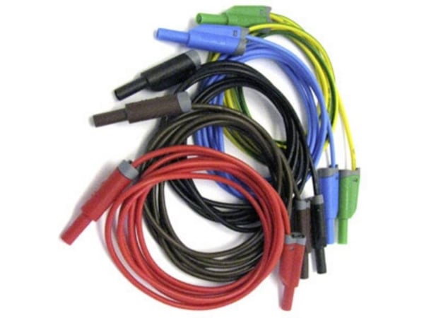 HT INSTRUMENTS KIT TLS-5 mätledningssats 5x2 m säkerhetskontakt (2008250)