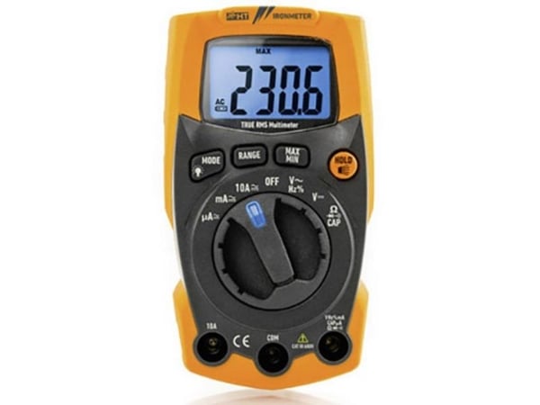 HT Instruments IRONMETER håndholdt multimeter digital CAT III 600 V (teller): 4000 (1010240)
