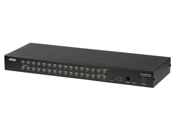 ATEN KH1532A, 1920 x 1200 piksler, Full HD, Rack-montering, 4,8 W, Sort