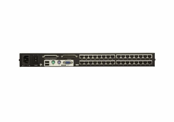 ATEN KH1532A, 1920 x 1200 piksler, Full HD, Rack-montering, 4,8 W, Sort