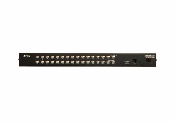 ATEN KH1532A, 1920 x 1200 piksler, Full HD, Rack-montering, 4,8 W, Sort