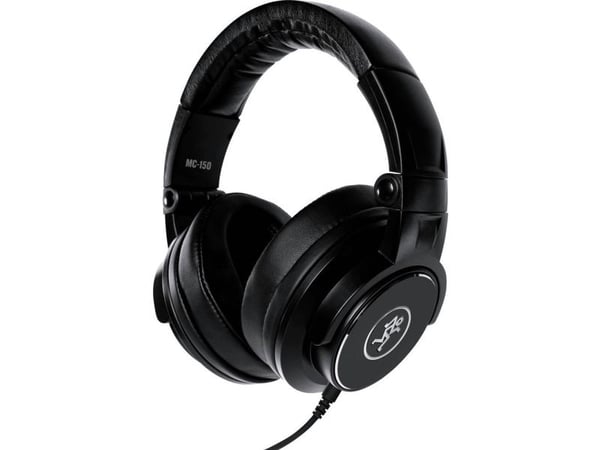 Mackie MC-150 Over Ear-hodetelefoner med ledning Svart Studie