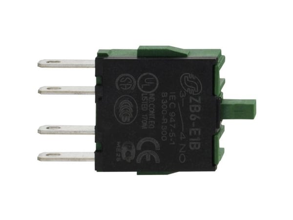 Schneider Electric ZB6E1B Hjälpkontaktblock 10 st