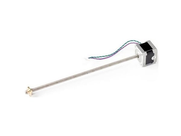 Z-motor kulskruv/ledskruv UM2/3 förlängd Z-Motor med trapetsgängad ledskruv