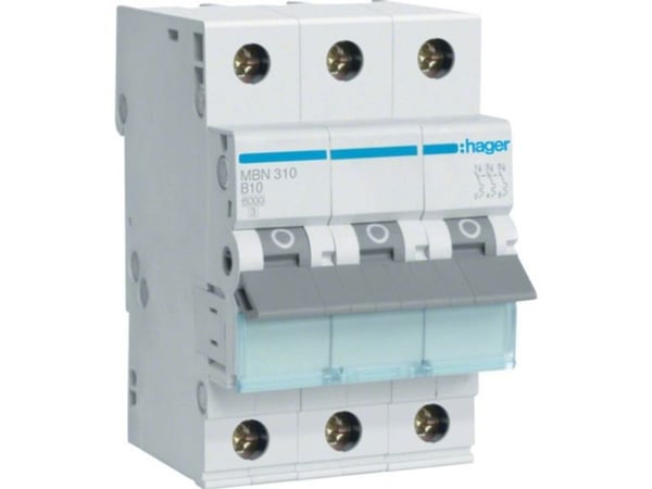 Hager MBN310, 50 - 60 Hz, 10 A, 3P