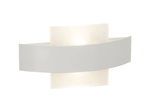 Brilliant vegglampe Brilliant SOLUTION hvit vegglampe led G94393/05