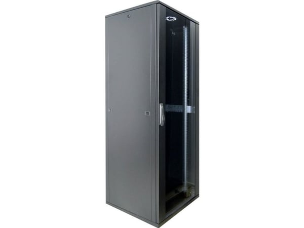 Intellinet 715362, Fristående rack, 22U, 600 kg, Knapplås, Justerbara fötter, 70,7 kg