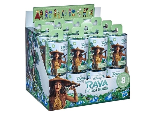 Hasbro Disney Raya and the Last Dragon Surprise Blind Box Series 2, keräilykappaleet, lapset, piirretty, sarjakuva