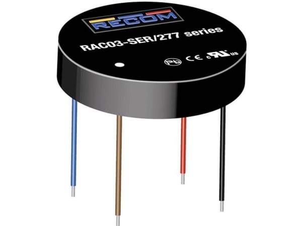 RECOM RAC03-3.3SER/277 AC/DC-printstrømforsyning 3,3 V 3 W
