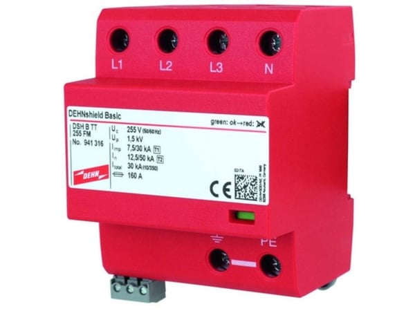 Dehn 941316 DSH B TT 255 FM Sovellusvaihtoehto Kombiableiter DEHNshield (941316)