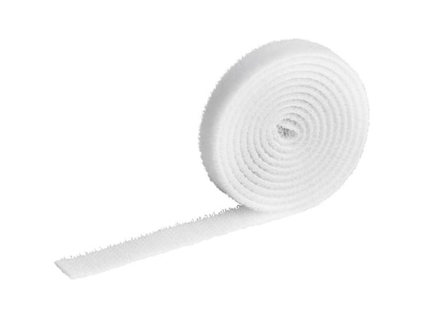 Durable Cavoline Grip 10, Hook & loop cable tie, Valkoinen, 100 cm, 10 mm
