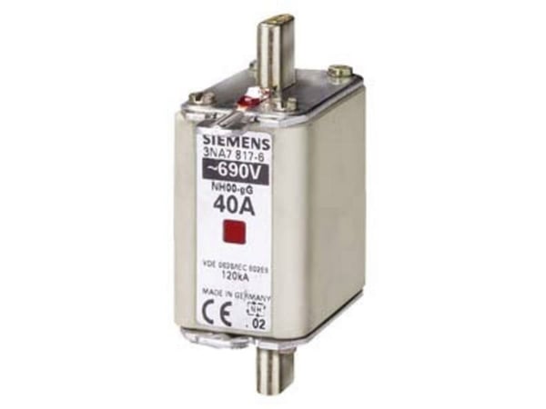 Siemens 3NA78226 Sikringsindsats Sikringsstørrelse = 0 63 A 690 V 3 stk