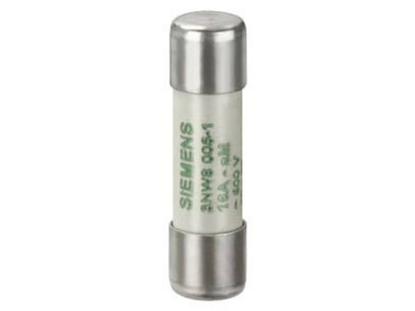Siemens 3NW80031 Sylinterisikringsindsats 10 A 500 V 10 stk 10 stk