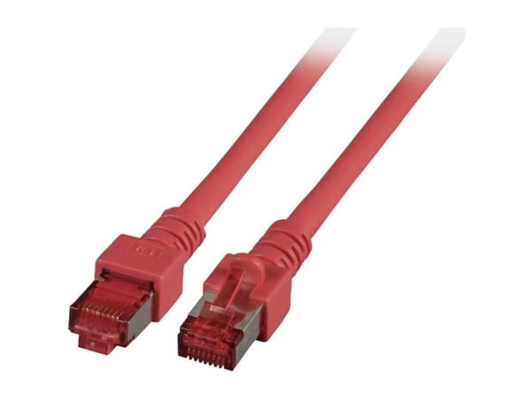 EFB Elektronik 5m Cat6 S/FTP, 5 m, Cat6, RJ-45, RJ-45, Rød