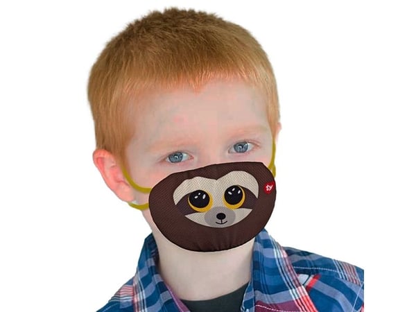 Ty Mask Dangler - Brown Sloth