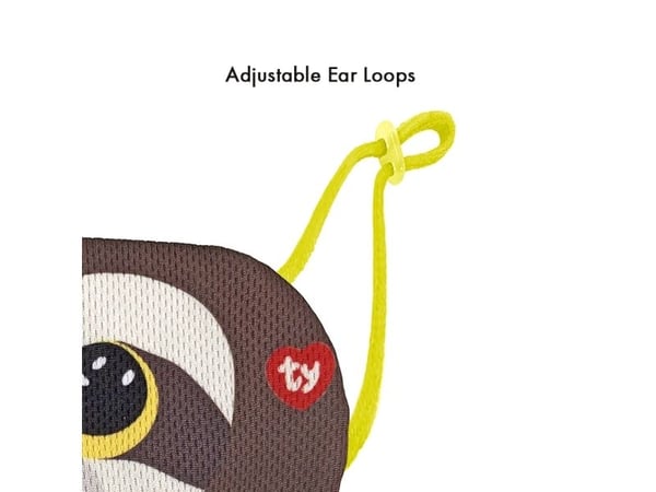 Ty Mask Dangler - Brown Sloth