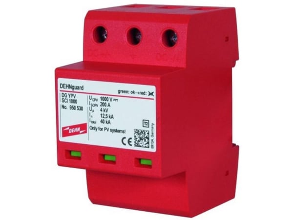 Transientbeskyttelse PV DC Dehnguard YPV SCI 1000 Kompakt